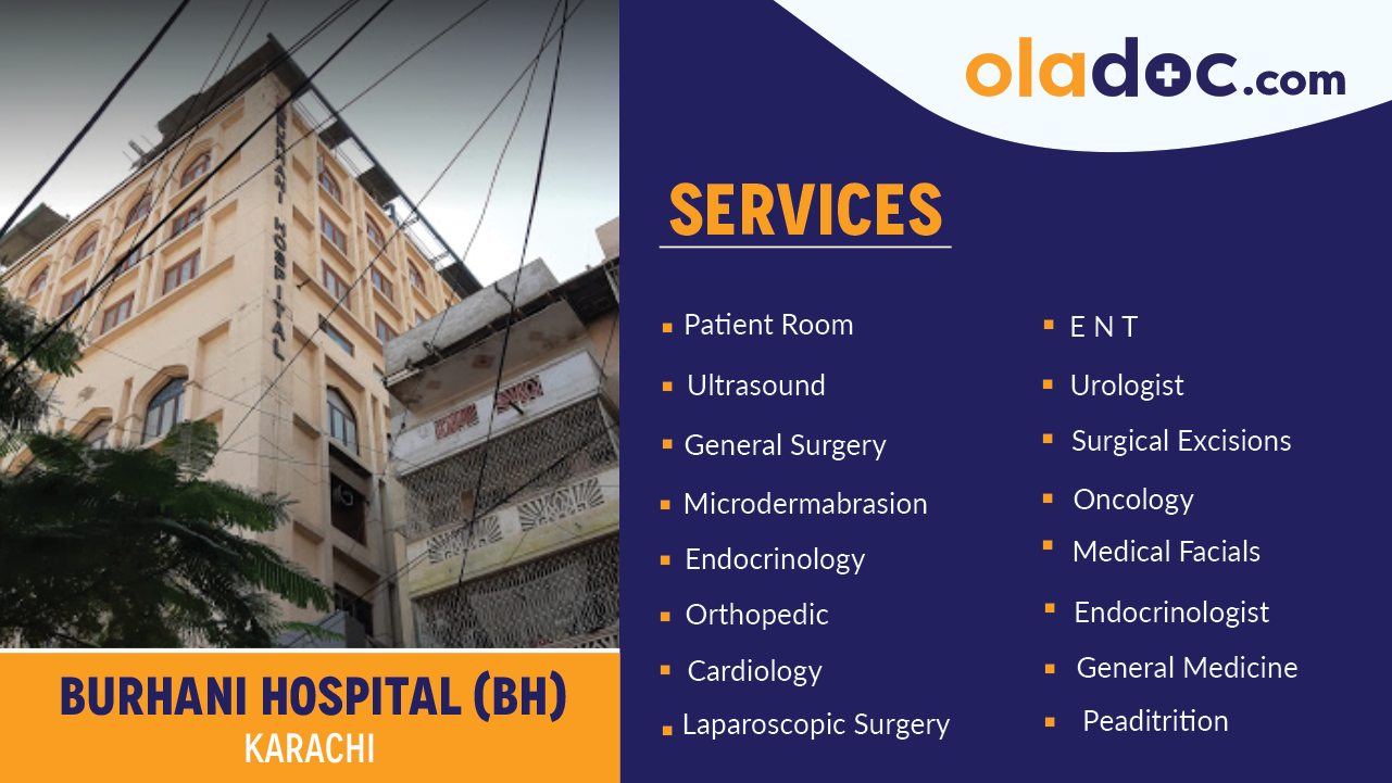 Services Offered by Burhani Hospital Karachi